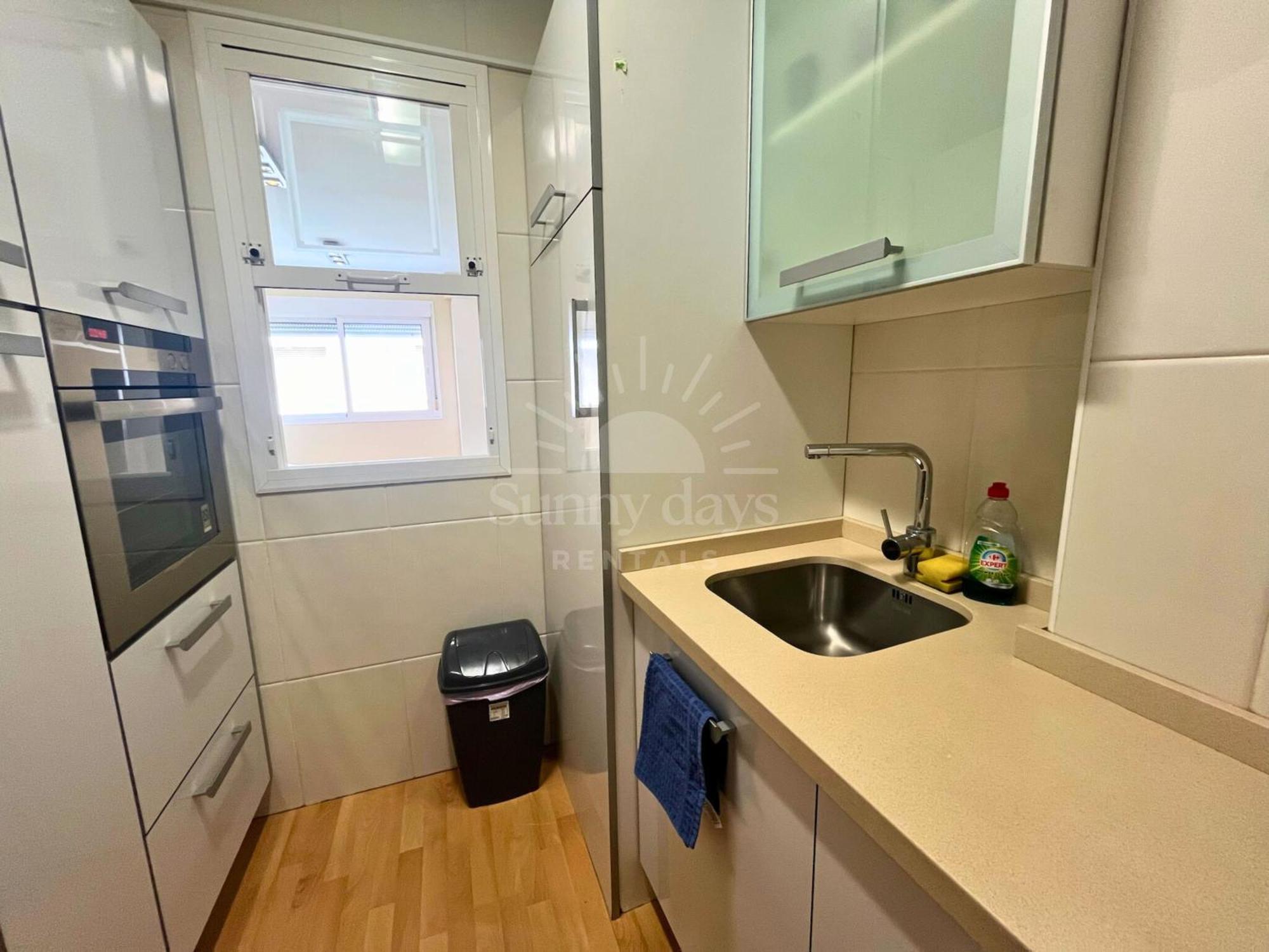 Acogedor Apartamento A 30 Metros De La Playa - Wifi - Smarttv Almería Exteriör bild