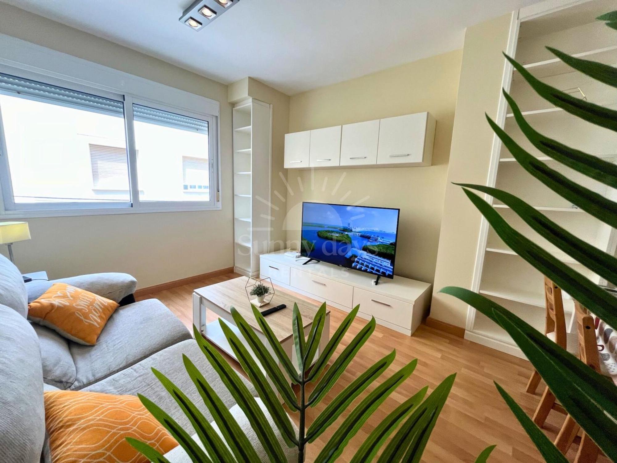 Acogedor Apartamento A 30 Metros De La Playa - Wifi - Smarttv Almería Exteriör bild