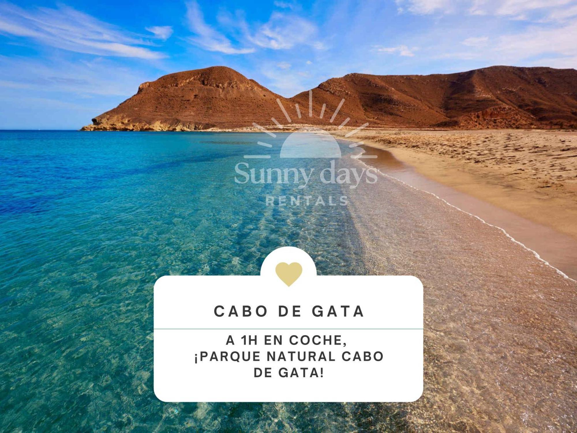 Acogedor Apartamento A 30 Metros De La Playa - Wifi - Smarttv Almería Exteriör bild